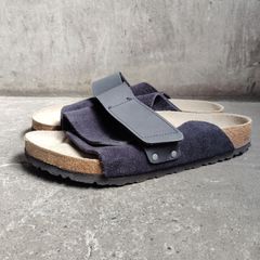 美品】BIRKENSTOCK KYOTO 40/26cm ネイビー - メルカリ