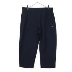 FILA フィラ ワンポイントロゴ 七分丈 パンツ 2XL ダークネイビー系 メンズ 古着のサムネイル