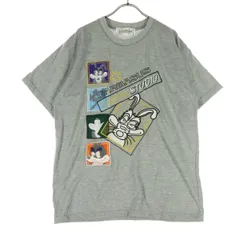 JC de CASTELBAJAC カステルバジャック 半袖 ワーナー・ブラザース コラボ Tシャツ グレー メンズ 古着のサムネイル