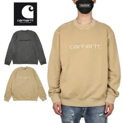カーハート WIP トレーナー CARHARTT WIP スウェット トップス メンズ レディース ブランド 大きいサイズ おしゃれ おすすめ 人気 ウォッシュ加工 黒 carhartt124 ブラック ブラウン S M L XL XXLのサムネイル