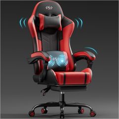ゲーミング座椅子 ヘッドレスト＆腰サポート付き 135度リクライニング ゲーミング座椅子 ヘッドレスト＆腰サポート付き 135度リクライニング