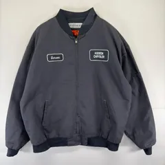 古着 レッドキャップ RED KAP ジャケット 中綿 大きいサイズ ワーク フルジップ ワッペン 3XL-LN  グレー系 メンズのサムネイル