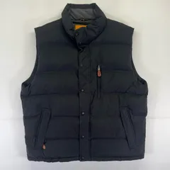 古着 ティンバーランド Timberland ベスト フルジップ 大きいサイズ ワンポイント 胸ポケット 2XL  ブラック系 メンズのサムネイル