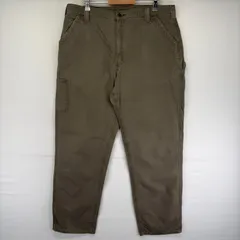 古着 カーハート Carhartt ダック パンツ ペインターパンツ ワンポイントロゴ 大きいサイズ スパナポケット w40 L36  グレー系 メンズのサムネイル