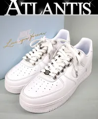 CHROME HEARTS 新宿店 クロムハーツ  新品 × Nike × Drake NOCTA AIR FORCE 1 メンズ レザー シルバー SV925 size:9 白 31352のサムネイル