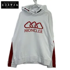 MONCLER　モンクレール　18年製 MAGLIA JUMPER カラビナ ロゴ フーディー パーカー　XLのサムネイル