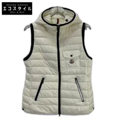 MONCLER　モンクレール　20年 ホワイト GLYCO フード ダウンベスト　2のサムネイル