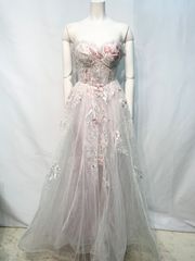 ◇Aka様◇専用 バレエ ボディ芯入りジョーゼットワンピース 花輪付き