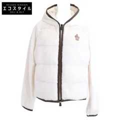 MONCLER モンクレール GRENOBLE グルノーブル【美品/25年製】K20988G00022 MAGLIA CARDIGAN 一部ダウン入り フーディフリースジャケット Lのサムネイル