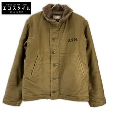 THE REAL MCCOY'S　ザリアルマッコイズ　オリーブ CONTRACT N5SX 1489 N-1 デッキ ジャケット　40のサムネイル