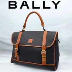 BALLY バリー ボストンバッグ ビジネスバッグ ヴィンテージ ブラック ブラウン ハンドバッグのサムネイル