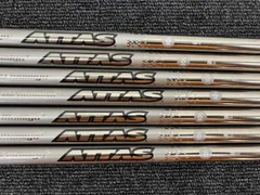 中古 シャフト USTマミヤ ATTAS Iron 10（S） 7本 （7-P.A.S相当）/S/0[0478]■松山店のサムネイル