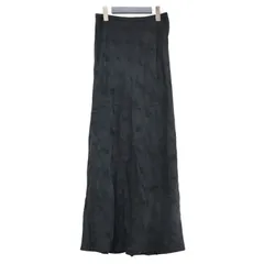 TICCA ティッカ × Bshop 別注 スカート ブラック 黒 サイズ:FREE 26春夏 キュプラフラワーエンブロイダリースカート ロング丈 Iライン ウエストゴム オーバーサイズ 刺繍 ボトムス【レディース】【中古】のサムネイル