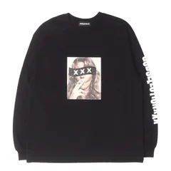 【新品同様】GOD SELECTION XXX ゴッド・セレクション・トリプルエックス Tシャツ ブラック 黒 サイズ:M 24SS レディーフォト ヘビー ロングスリーブ Tシャツ LONG SLEEVE POCKET T-SHIRT【中古】のサムネイル