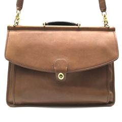 COACH コーチ 2WAY ハンド ショルダー バッグ ビジネス ヴィンテージ レザー ブラウン メンズ 仕事 ブリーフケース 鞄 かばん r2050 COACH コーチ 2WAY ハンド ショルダー バッグ ビジネス ヴィンテージ