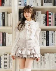 リズリサ LIZLISA 3連リボン フリル ブラウス トップス - メルカリ