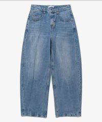 SKYLRK オシャレ ロゴ PLEATED デニムジーンズ 日本未入荷 - メルカリ