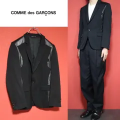 COMME des GARCONS NOIR 2006AW レザー切替ジャケットのサムネイル