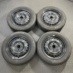 23年製 155/65R14 ブリヂストン ニューノ ダイハツ タント ムーヴ ミラ コンテ 鉄ホイール 夏タイヤ 【1632Y】のサムネイル