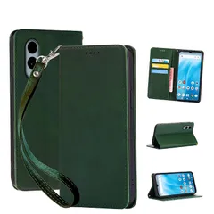 【新品】 Seninhi 対応 Arrows We3 F-52G ケース 手帳型 手縫いレザー アローズ we3 スマホカバー 財布型 カード収納 スタンド機能 耐衝撃 360°保護 ベルトループ付き 1のサムネイル