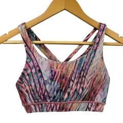 lululemon(ルルレモン) キャミソール レディース美品  - ピンク×ライトパープル×マルチ スポーツウェアのサムネイル