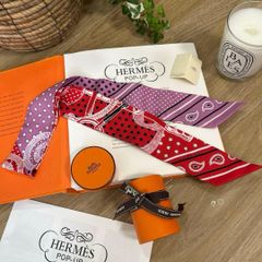 未使用☆【HERMES】ツイリー エプロンドール バンダナ 白2024ss - メルカリ
