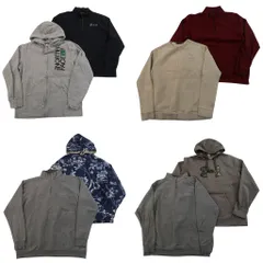 古着卸 まとめ売り ブランド スウェット 8枚セット ( メンズ XL ) ノースフェイス ラルフローレン コロンビア 中古 古着 NF6121のサムネイル