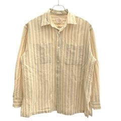 定価68200円 newnow ストライプフィールドシャツ - メルカリ