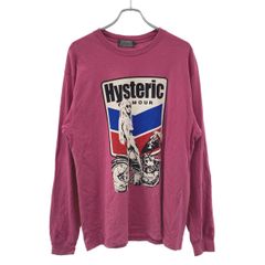HYSTERIC GLAMOUR 長袖カットソー ピンク M - メルカリ