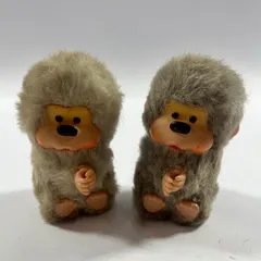 ★ 希少 レア 昭和レトロ ゴリラ ぬいぐるみ 2点 まとめ商品 ファンシー 動物 アニマル 全長約9cm 現状品のサムネイル