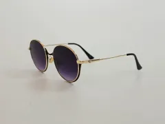 レディース メタル ラウンド PURPLE パープル サングラス_036のサムネイル