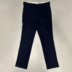 YAECA ヤエカ WOOL PANTS ウールパンツ 14651 ネイビー size:S【中目黒A06】のサムネイル