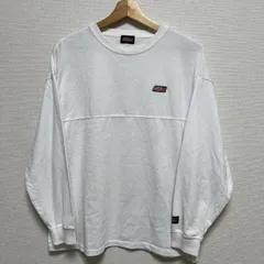 (^w^)b Dickies ディッキーズ トレーナー・スウェット 長袖 クルーネック リブ袖 リブ裾 胸切り替えデザイン ワンポイントロゴ GENUINE AUTHENTIC WORKWEAR EST. 1922 ロンT メンズ サイズL OM13133HGのサムネイル