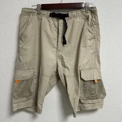 (^w^)b Town＆Country タウンアンドカントリー ショートパンツ・ハーフパンツ ウエストゴム ハーフ丈 カーゴポケット メッシュポケット ベルト付き 陰陽マーク TEESURFS 夏 春 秋 アウトドア メンズ サイズM OM13190HGのサムネイル