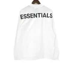 フィアオブゴッド エッセンシャルズ FEAR OF GOD ESSENTIALS バック ロゴ プリント 長袖 カットソー　51637のサムネイル