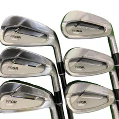 【中古】 プロギア PRGR 03 7S アイアンセット IR Diamana FOR PRGR(2022 IR) (フレックスSR) メンズ 男性用 右利き 右用 Cランク ゴルフクラブのサムネイル