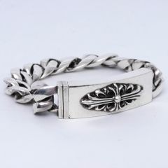 CHROME HEARTS IDブレスレット フローラルクロス 13LINK - メルカリ