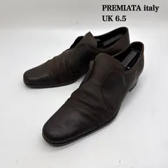 PREMIATA y2k italy archive slipon Leather shoes UK6.5 プレミアータ スリッポン 革靴 レザーシューズ ドレスシューズ クラックレザー アーカイブ レアのサムネイル