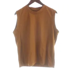 マーガレットハウエル MARGARET HOWELL ×MIZUNO 24SS COTTON POLYESTER JERSEY タンクトップ 2 茶 ブラウン /AB ■OSのサムネイル