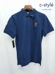 H065 [未使用品] NIKE × PARIS SAINT GERMAIN ナイキ × パリ サンジェルマン ポロシャツ S ネイビー 半袖 | ★のサムネイル