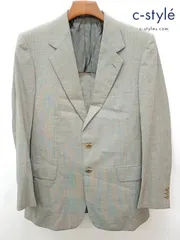 P286 [人気] Brioni ブリオーニ テーラードジャケット C4 グレー×ブラック ウール100% SUPER150s TRAIANO 10252 007 | ★のサムネイル