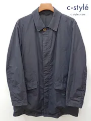 P180 [人気] dunhill ダンヒル コート M ネイビー ステンカラー イタリア製 PG752R-RIT326 | ★のサムネイル