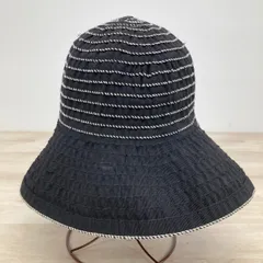 美品 HATS & DREAMS ハッツアンドドリームス 帽子/ハット レディース ブラック/黒 イタリア製 MADE IN ITALY[ON00955]のサムネイル