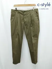 P150 [人気] giab's ARCHIVIO ジャブスアルキヴィオ チノパンツ 50 カーキ系 イタリア製 VERDI/M 993099 | ★のサムネイル
