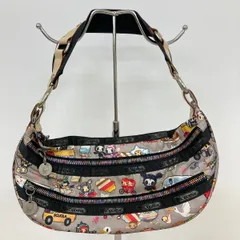 tokidoki for LeSportsac/レスポートサック/ショルダーバッグ/グレー/総柄/キャラクター/マルチカラー/虹色ファスナー[OA04959]のサムネイル