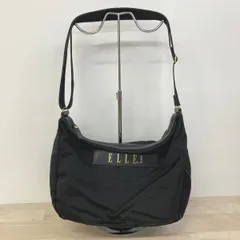 ELLE PARIS エル ショルダーバッグ ブラック 黒 ゴールドロゴ 肩掛け 斜め掛け 鞄 カバン レディース[OR02917]のサムネイル