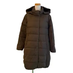 セオリーリュクス theory luxe ジャケット 上着 フーデッド ロング ダウンコート ナイロン 038 茶 ブラウン /OL ■ECF006のサムネイル