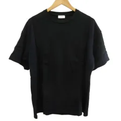 アンルート EN ROUTE Tシャツ カットソー 2 黒 ブラック 半袖 ラウンドネック 切り替えデザイン /MD ■ECE003のサムネイル