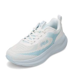 Agile（ホワイト×サックス） レディース FILA フィラ FC-2221WWHSX