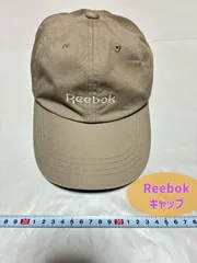 【Reebok】リーボック ロゴ入り キャップ レディース ラテベージュ 綿100 サイズ調節可 日焼け対策　UV 夏　スポーツ　ゴルフ　ウォーキング　ファッション　雑貨　小物　ブランドファッション　カジュアルのサムネイル